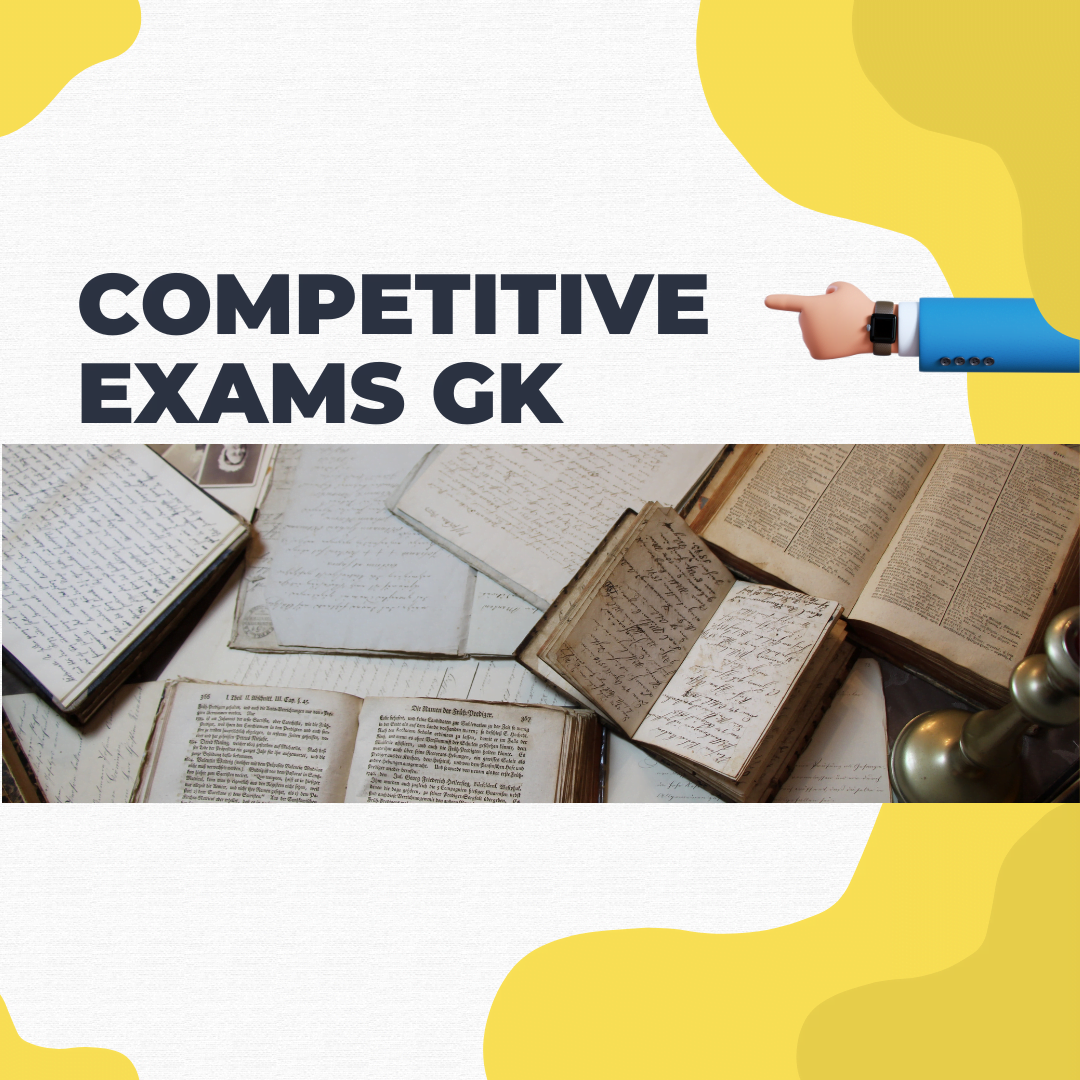 Competitive exams gk questions with answers